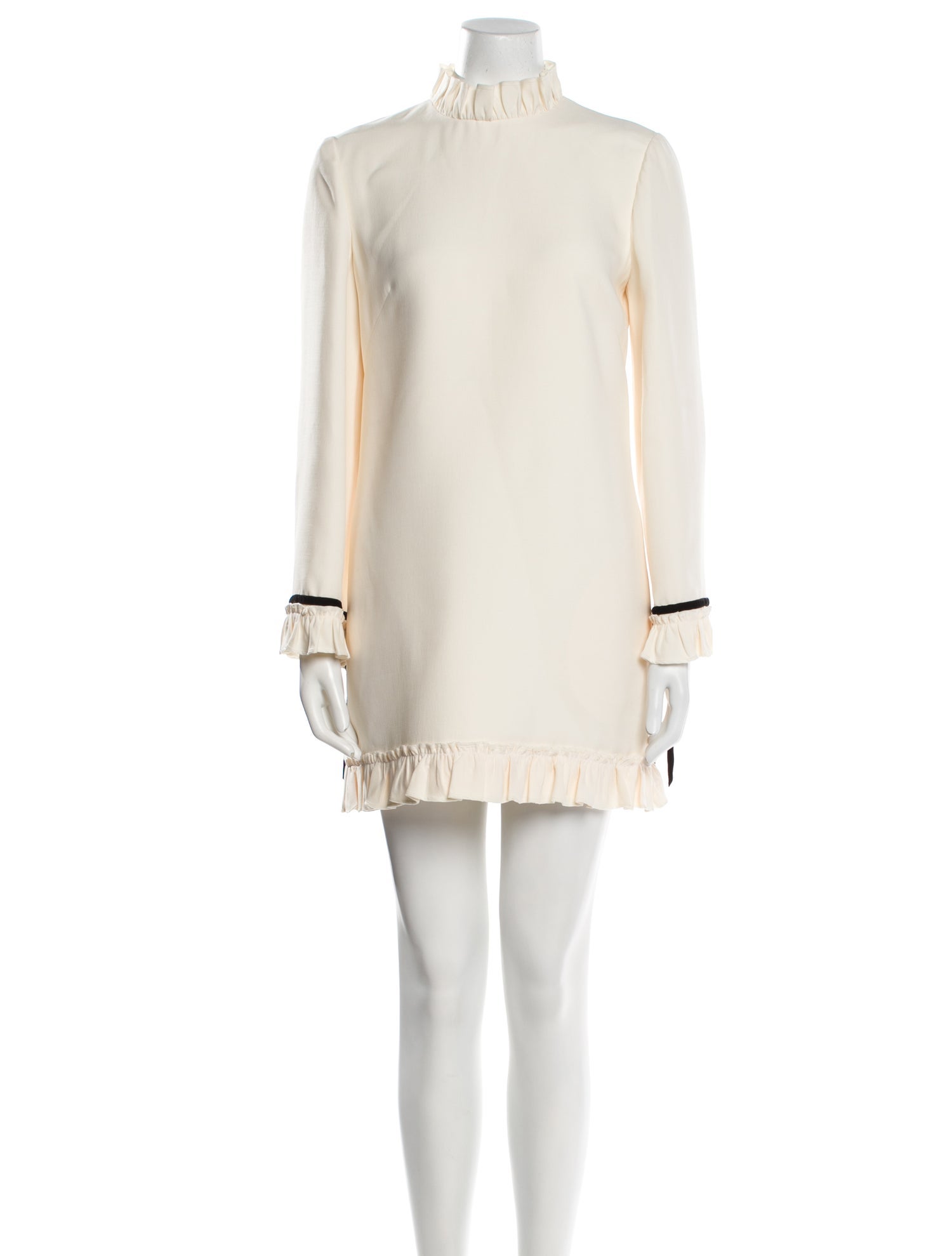 Valentino Virgin Wool Mini Dress