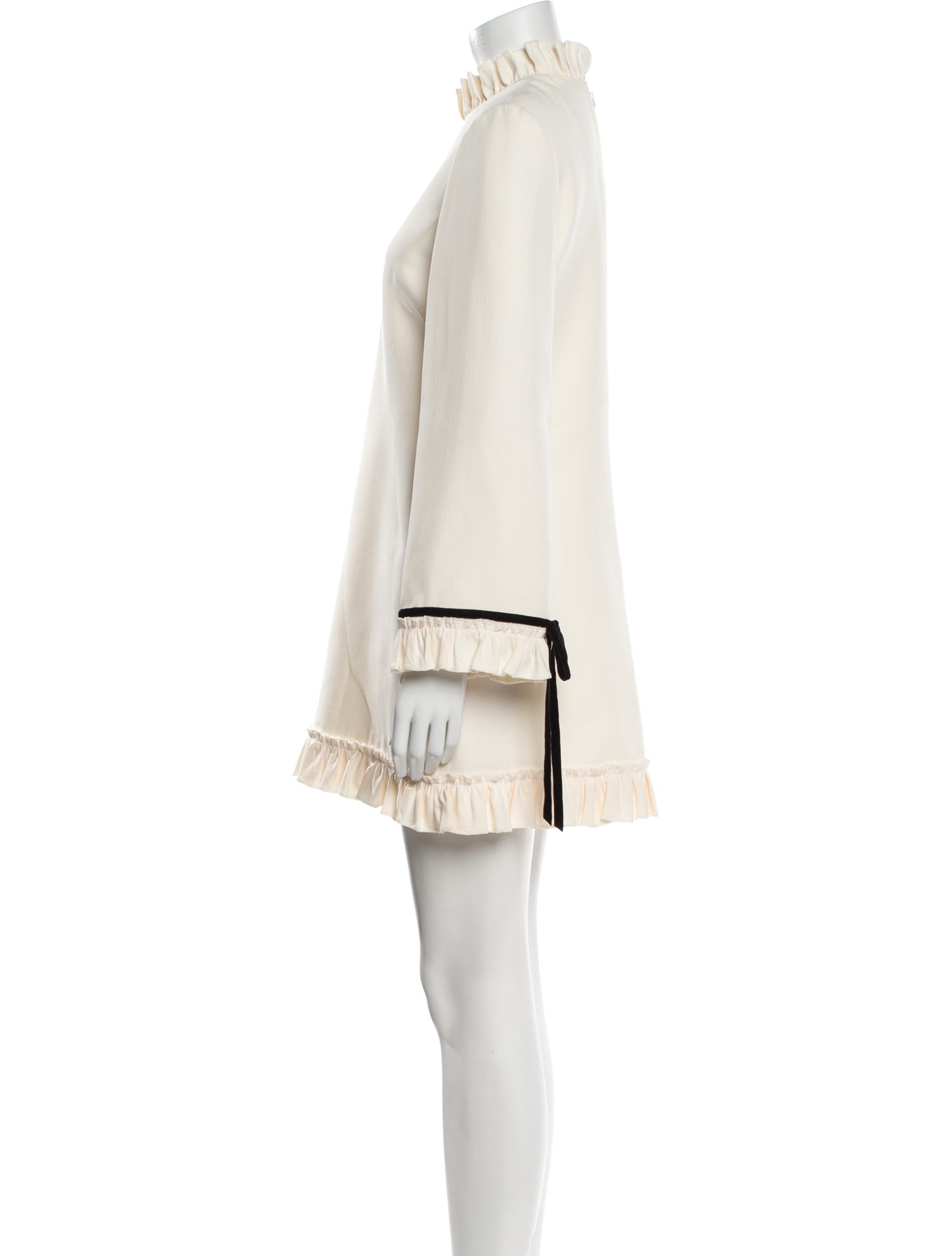 Valentino Virgin Wool Mini Dress