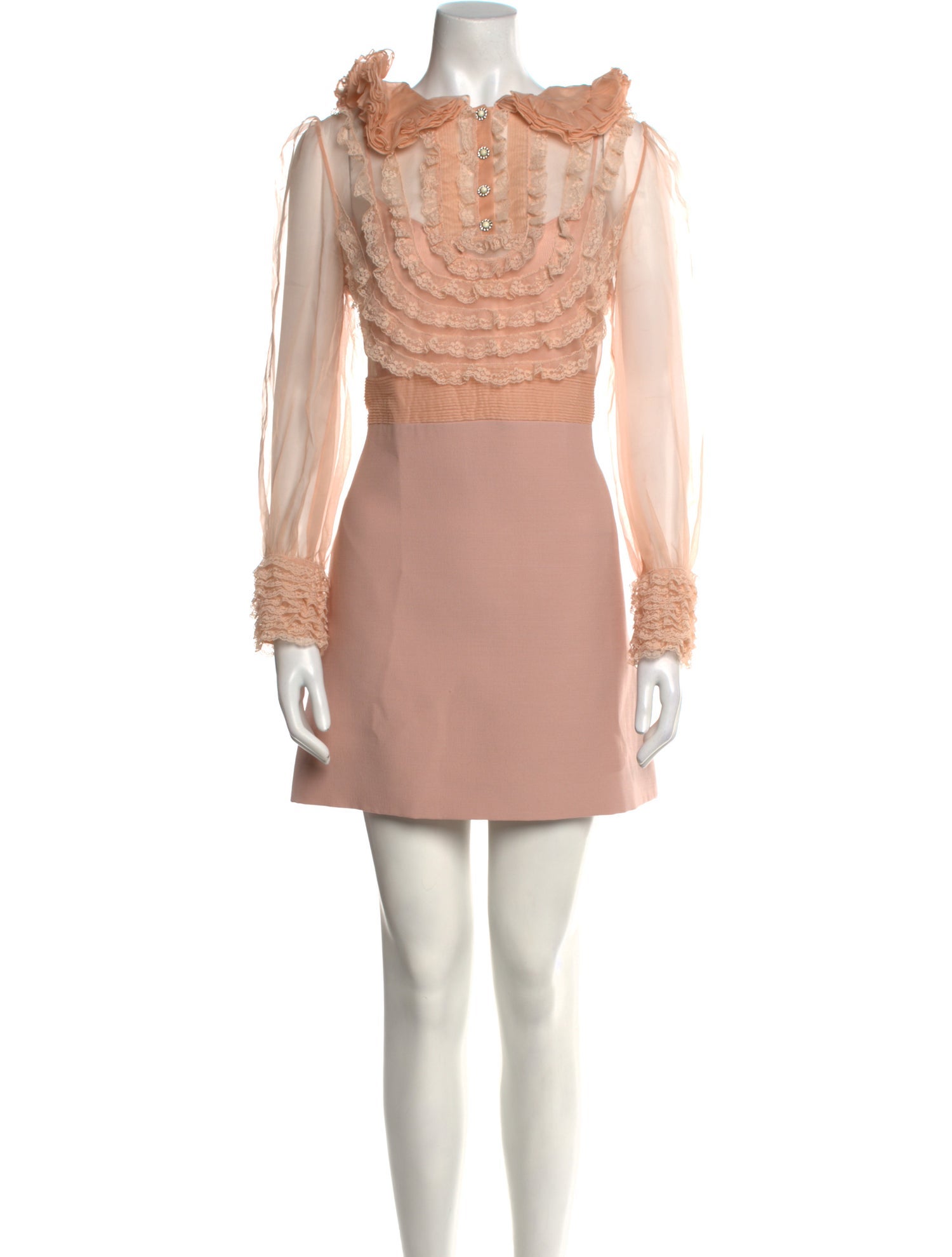 Valentino Terry Cloth Mini Dress