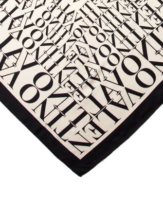 Valentino Silk Printed Scarf