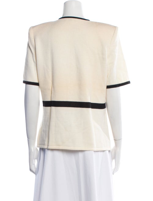 Valentino Wool Crew Neck Blouse