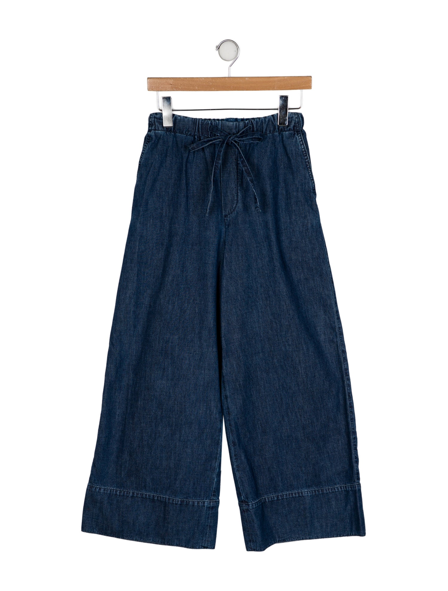 Valentino High-Rise Wide Leg Jeans