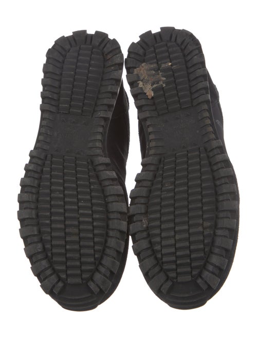 Valentino Rockstud Accents Suede Athletic Sneakers