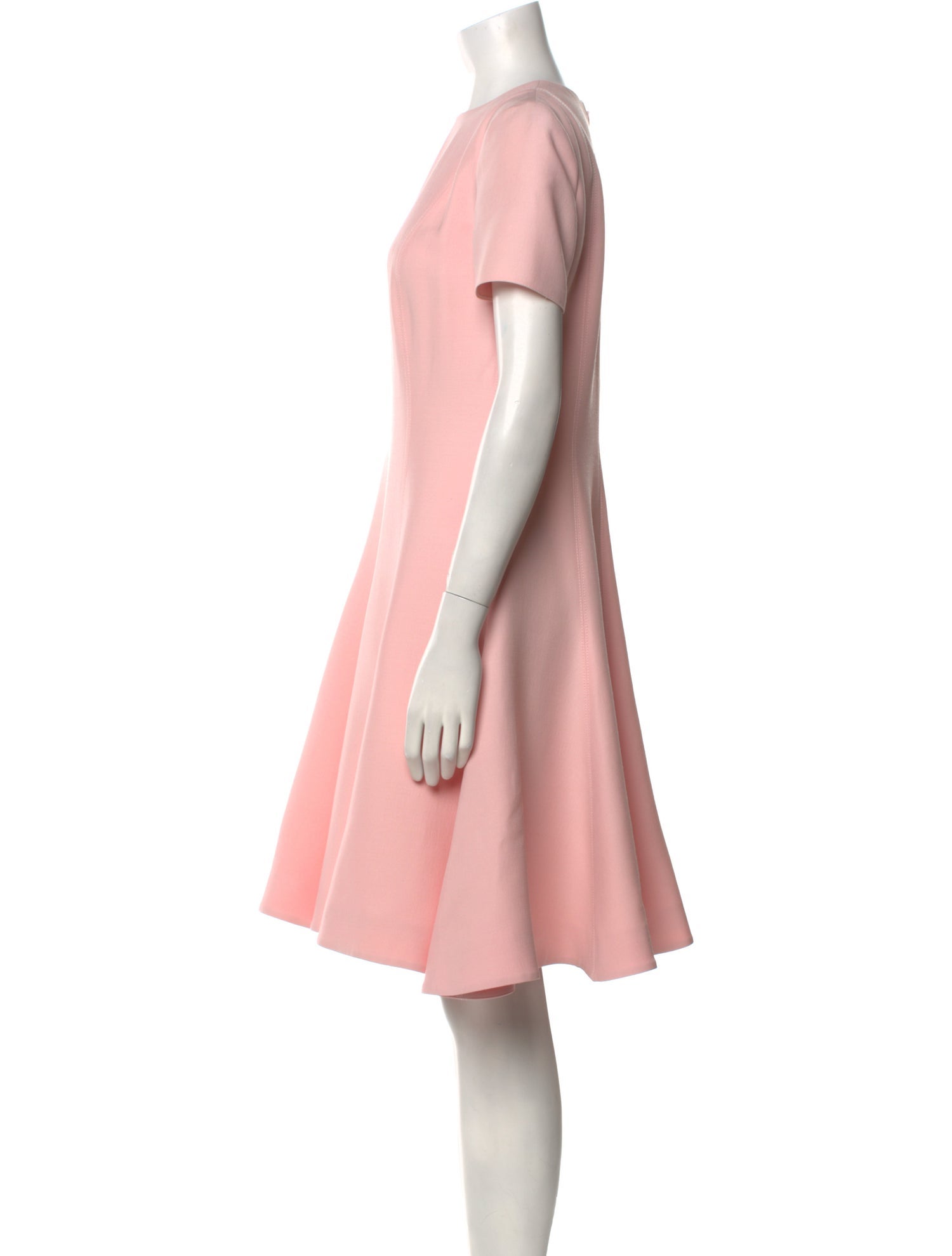 Valentino Crew Neck Knee-Length Dress