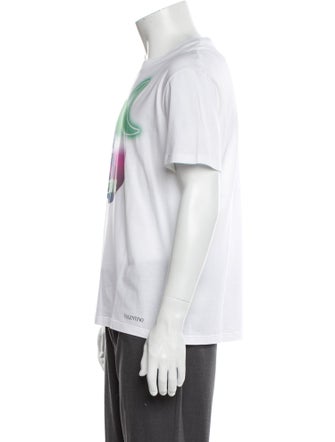 Valentino Graphic Print Crew Neck T-Shirt