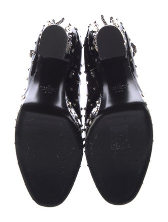 Valentino Rockstud Accents Patent Leather Pumps