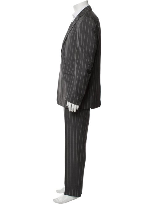 Valentino Striped Fleece Wool Two-Piece Set