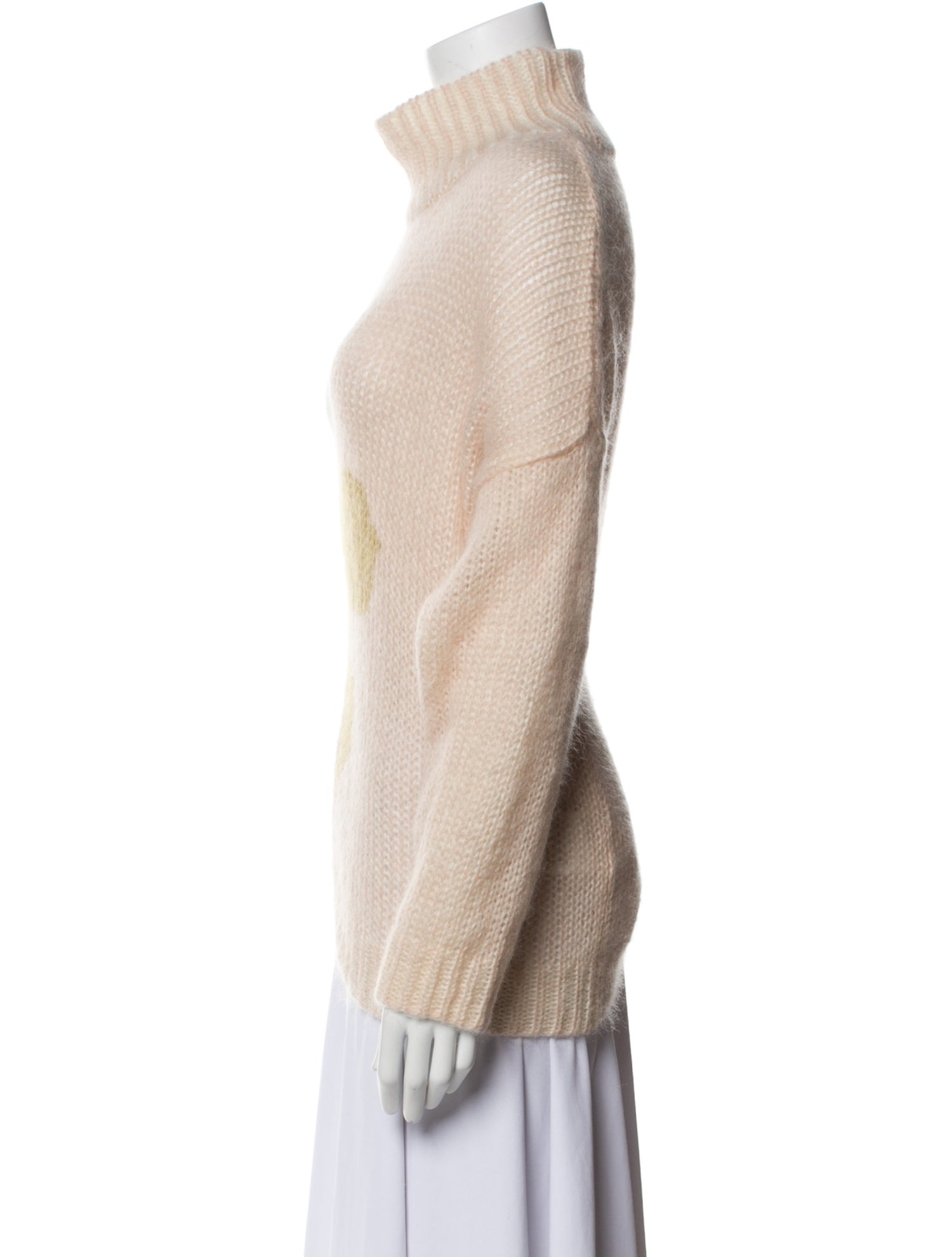 Valentino Mohair Printed Sweater