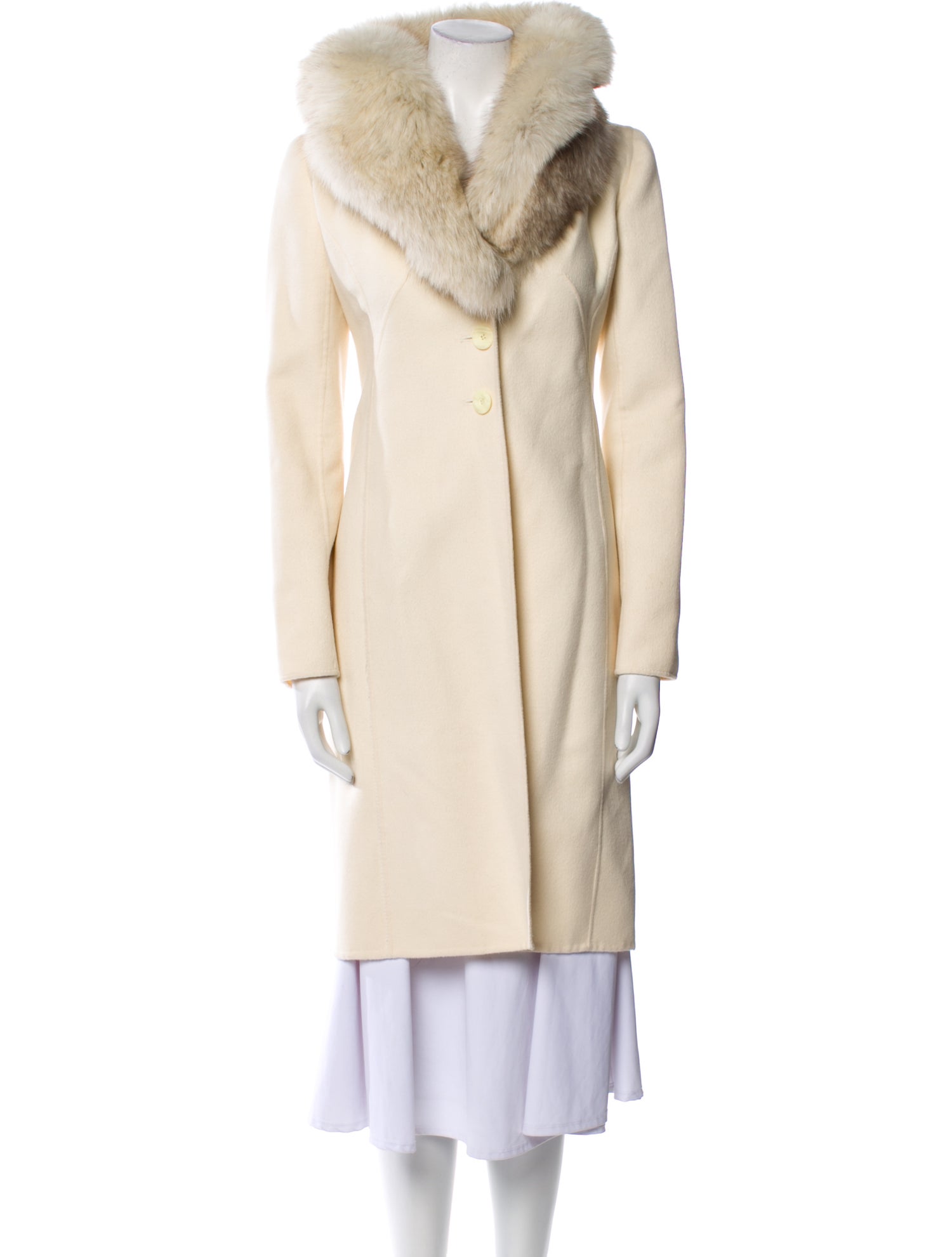 Valentino Vintage Late 1990's - Early 2000's Fur Coat