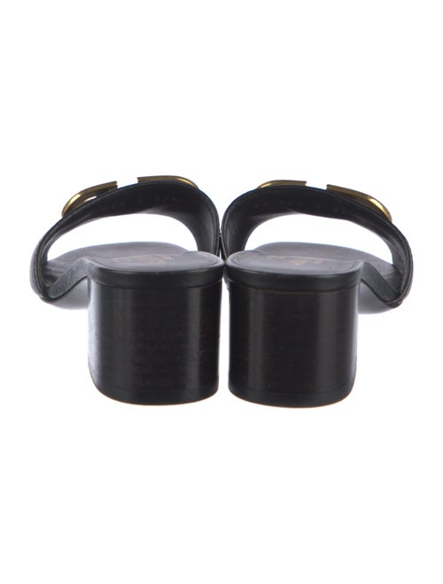 Valentino Leather Slides