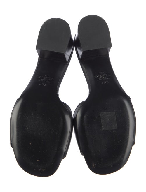 Valentino Leather Slides