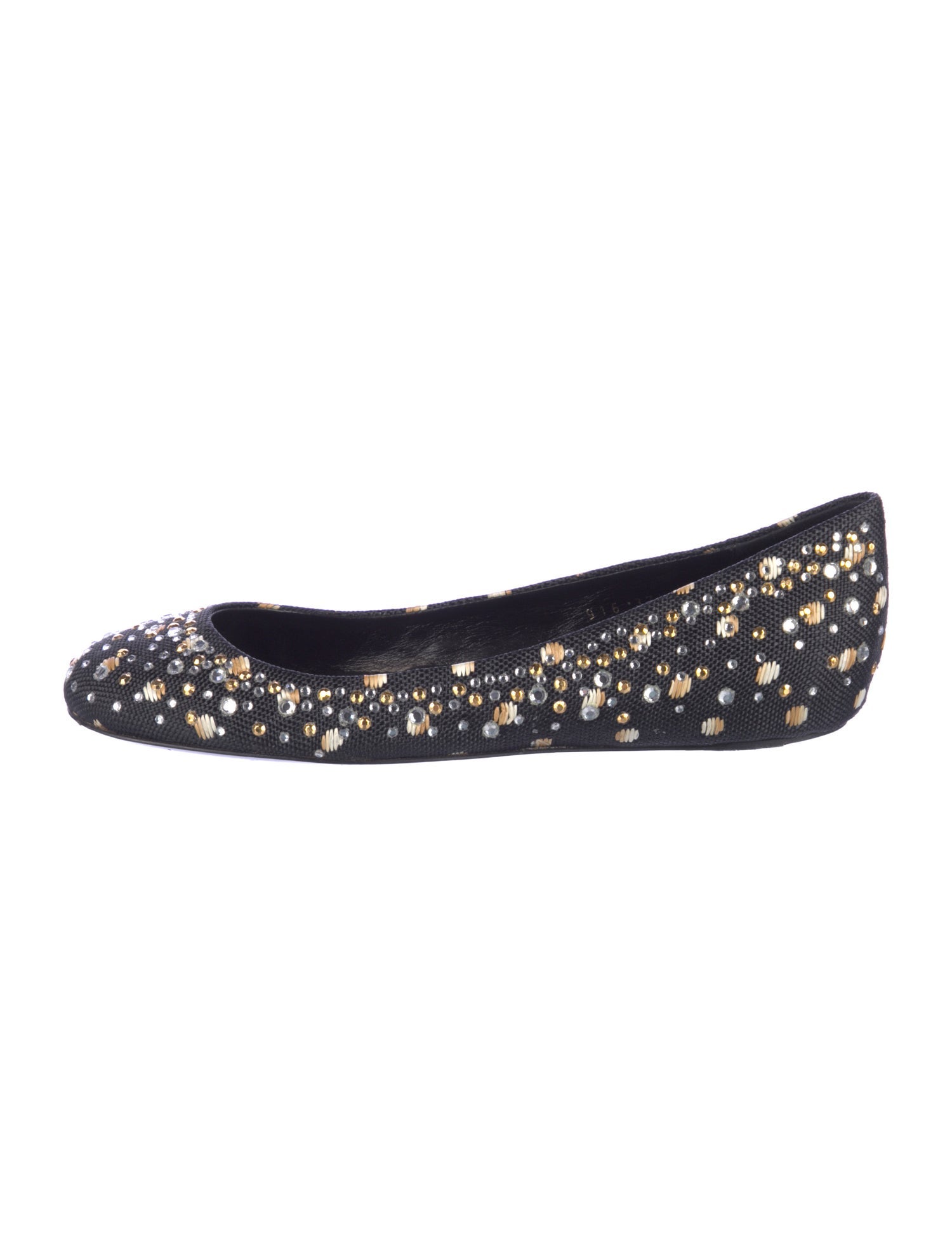 Valentino Canvas Printed Flats