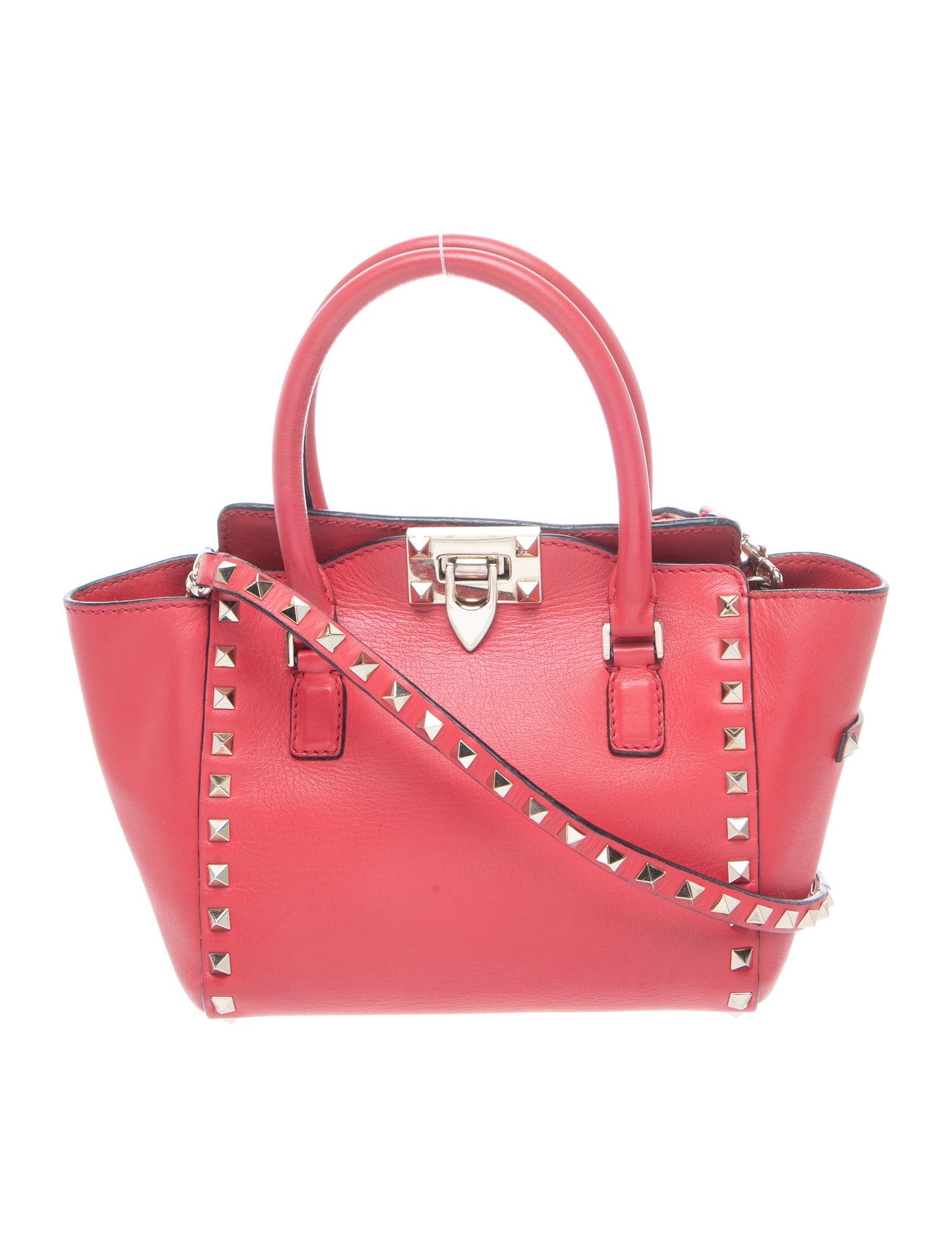 Valentino Rockstud Top Handle Bag