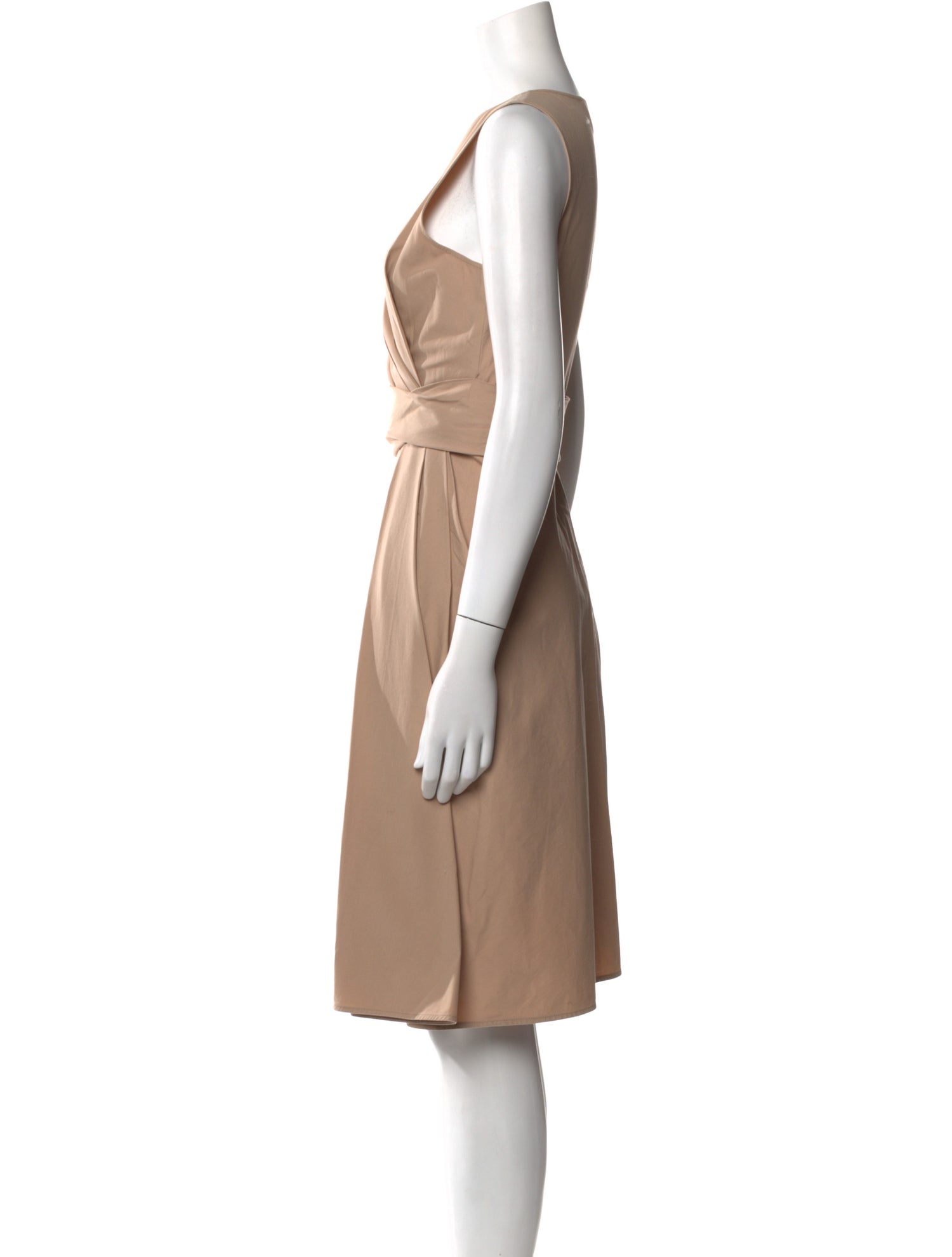 Valentino Technocouture Knee-Length Dress