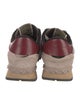 Valentino Rockstud Accents Leather Sneakers