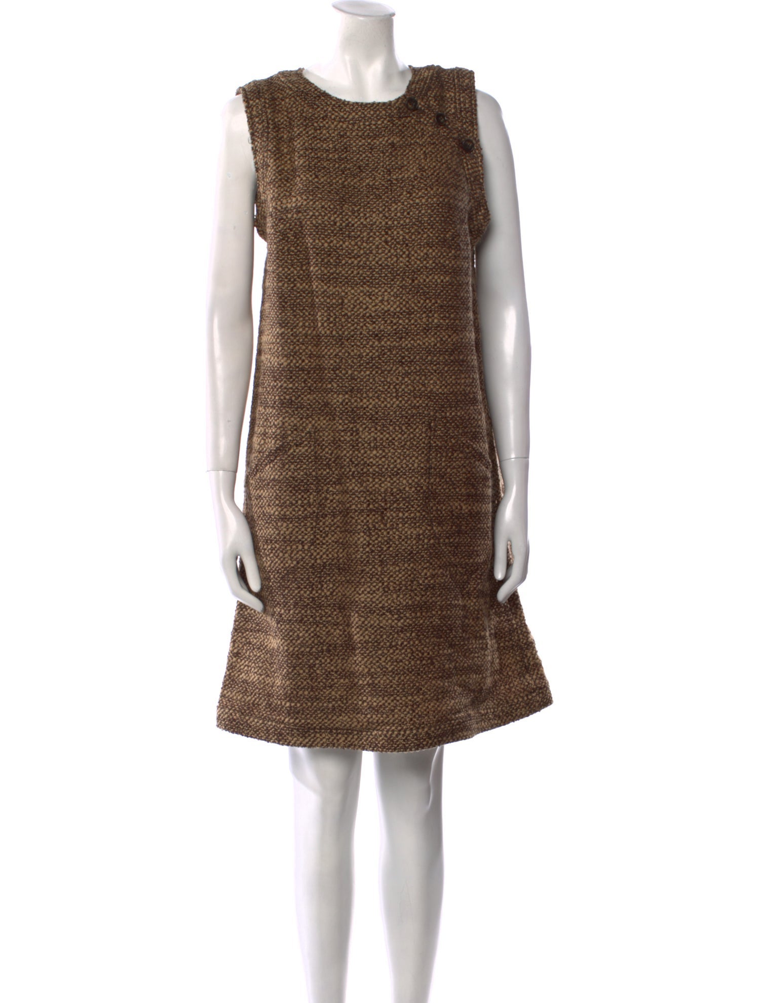 Valentino Wool Knee-Length Dress
