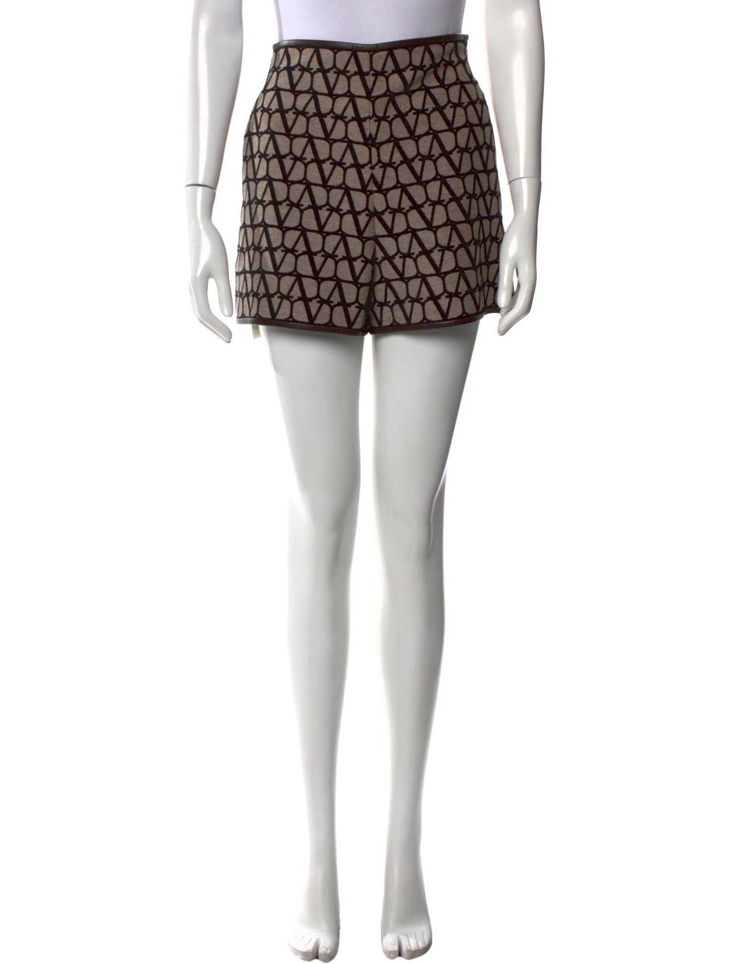 Valentino Printed Mini Shorts