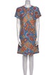 Valentino Printed Mini Dress