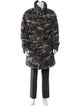 Valentino Camouflage Print Parka