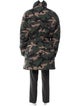Valentino Camouflage Print Parka
