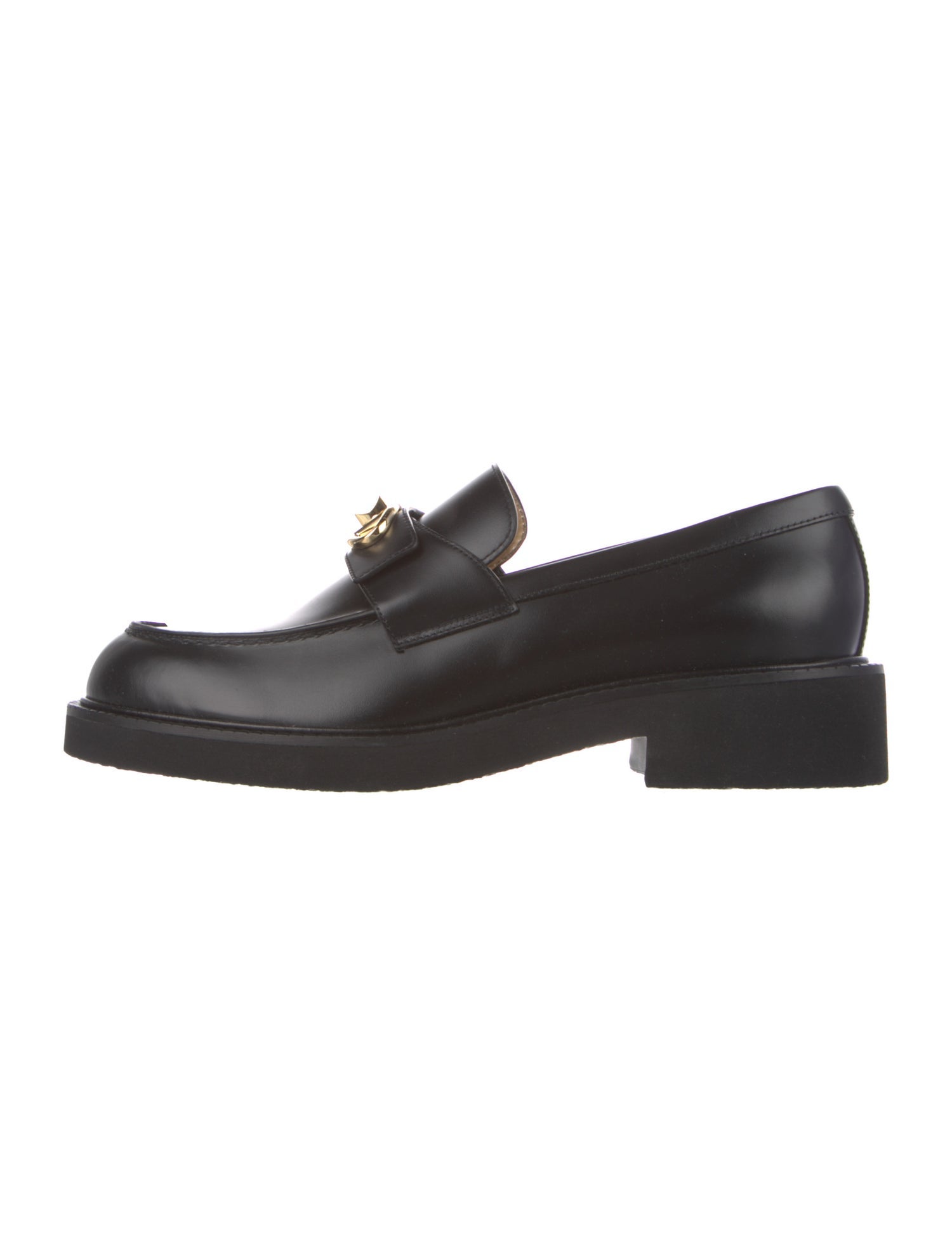 Valentino Leather Loafers