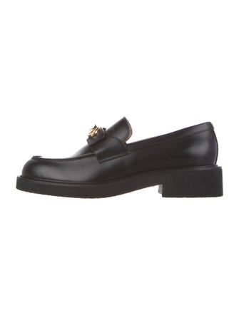 Valentino Leather Loafers