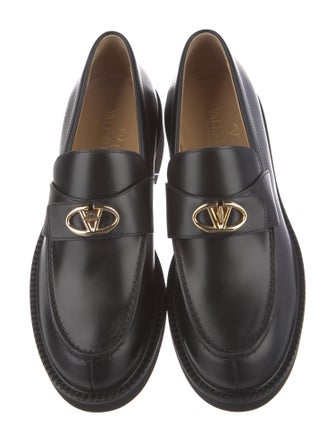 Valentino Leather Loafers