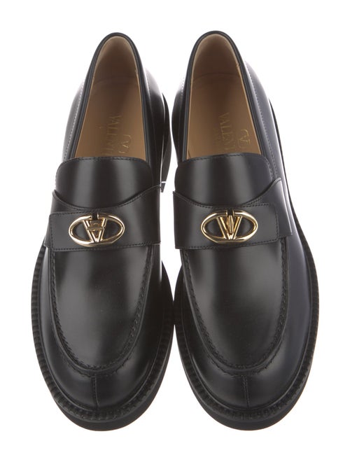 Valentino Leather Loafers