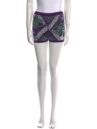 Valentino Silk Mini Shorts