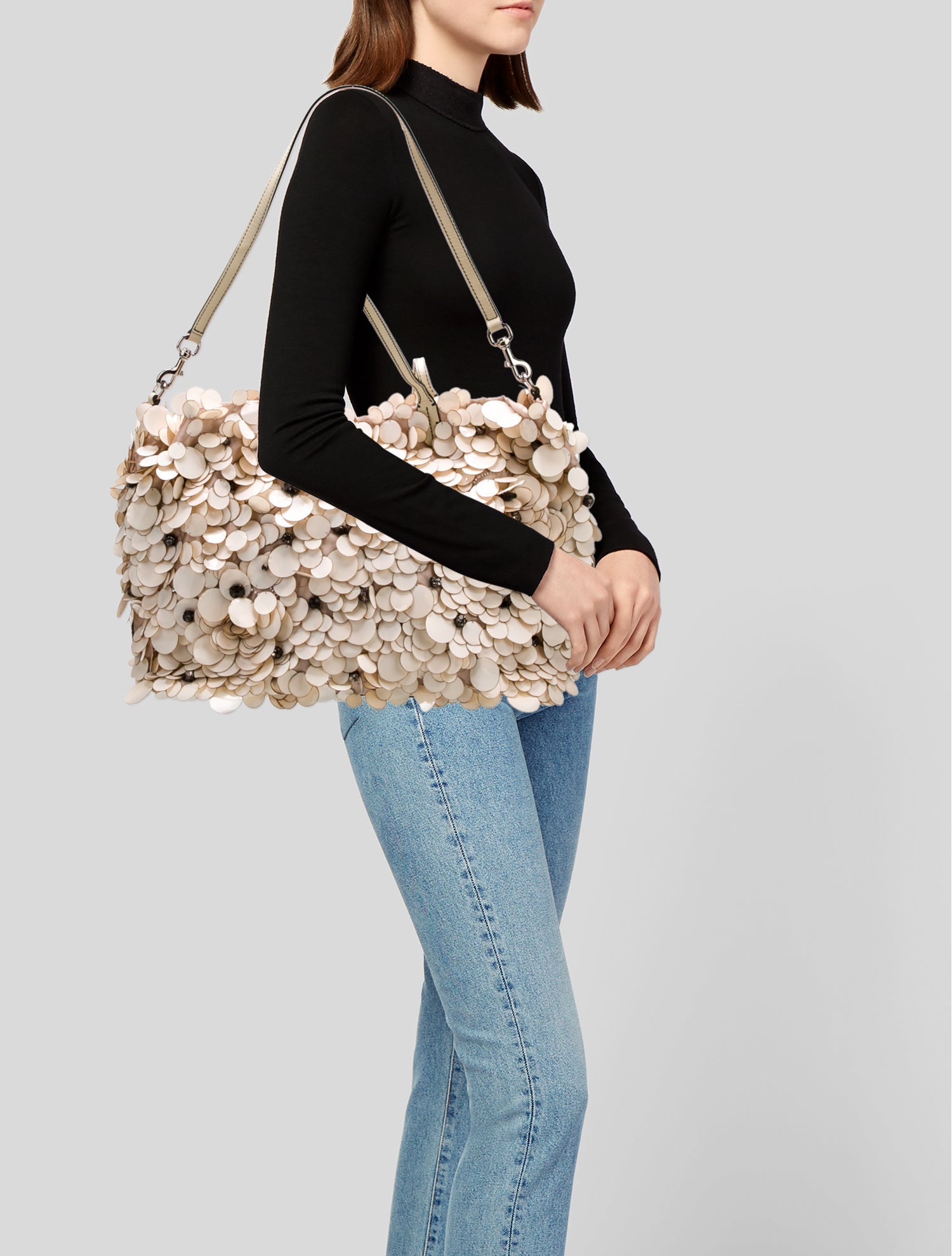 Valentino Leather Evening Bag