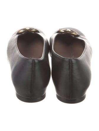 Valentino Leather Ballet Flats