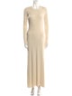 Valentino Silk Long Dress