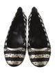 Valentino Satin Printed Ballet Flats