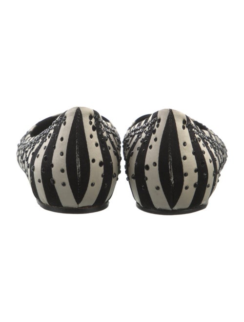 Valentino Satin Printed Ballet Flats