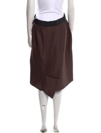 Valentino Silk Knee-Length Skirt