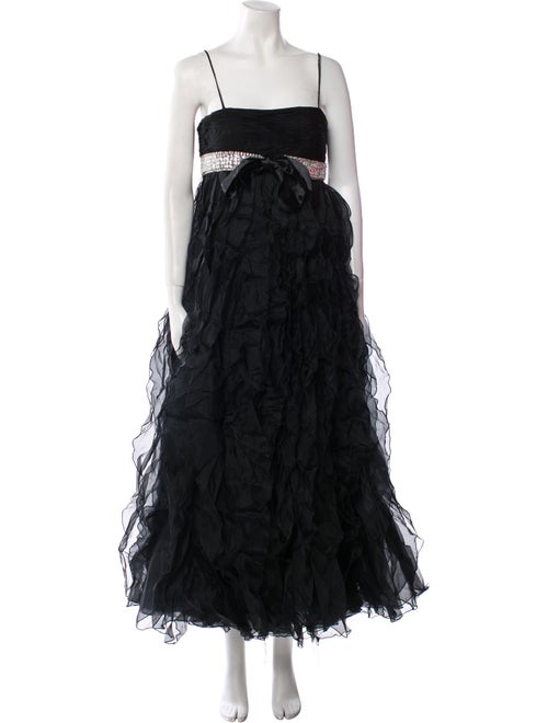 Valentino Silk Long Dress