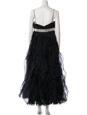 Valentino Silk Long Dress