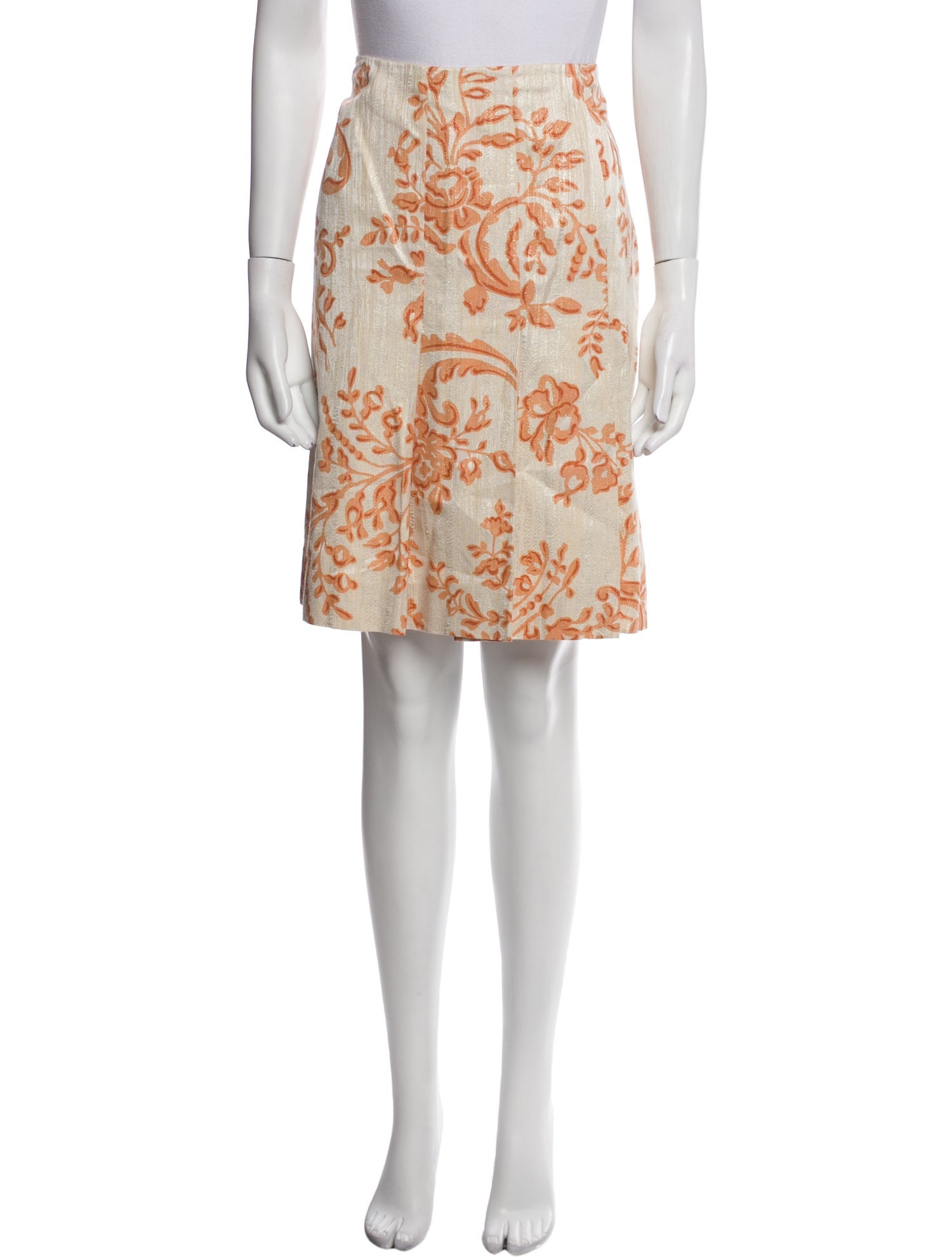 Valentino Vintage Knee-Length Skirt