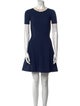 Valentino Crew Neck Mini Dress