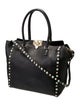 Valentino Rockstud Top Handle Bag