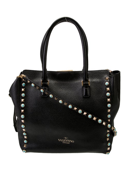 Valentino Rockstud Top Handle Bag