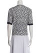 Valentino Linen Printed Top