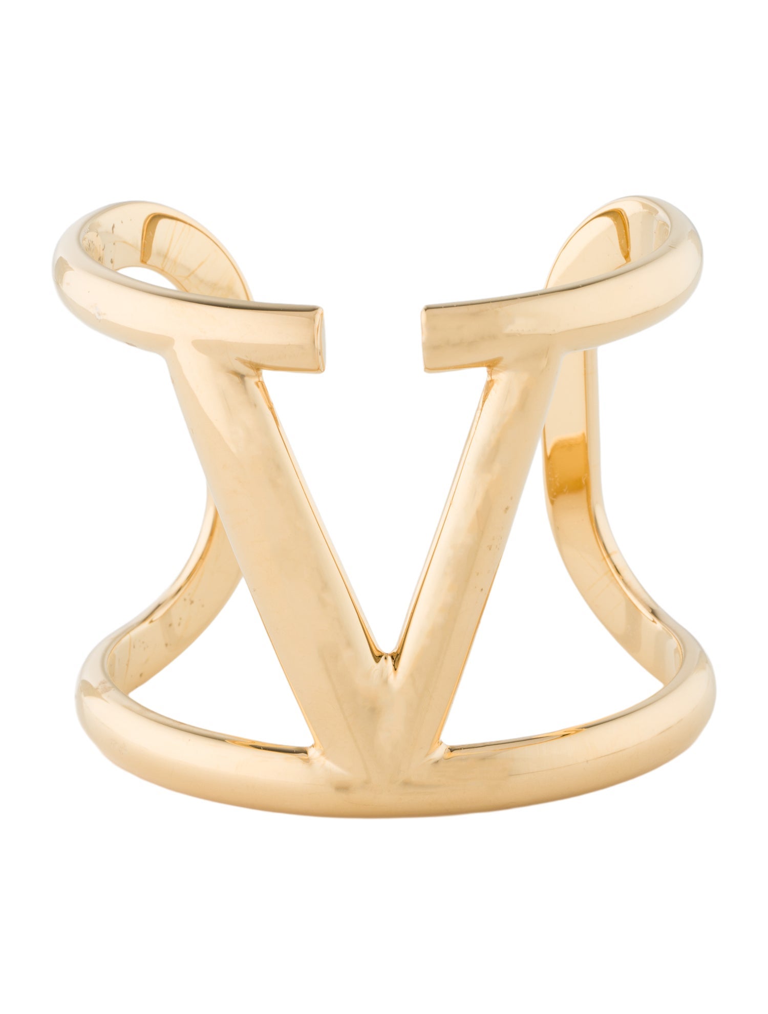 Valentino V Logo Cuff Bracelet