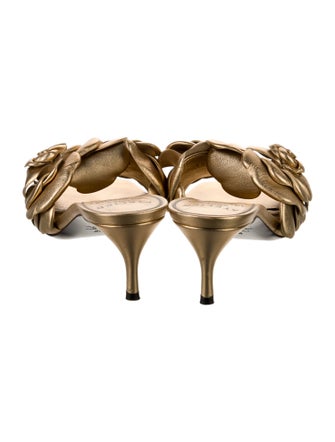 Valentino Leather Slides