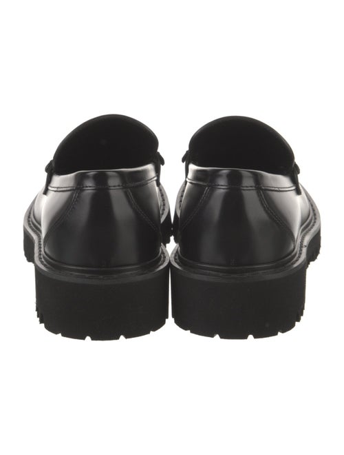 Valentino Signature Logo Leather Loafers