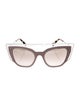 Valentino Rockstud Accents Cat-Eye Sunglasses