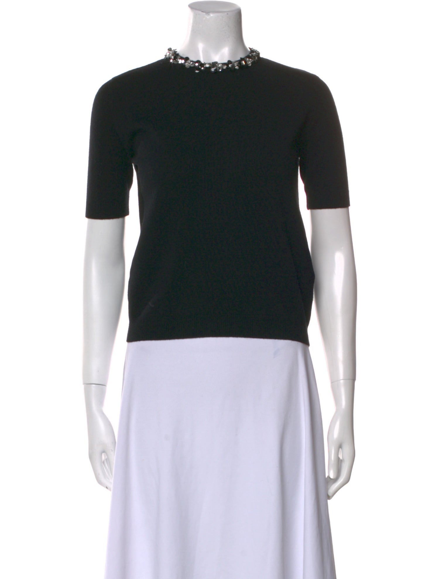 Valentino Virgin Wool Crew Neck Sweater