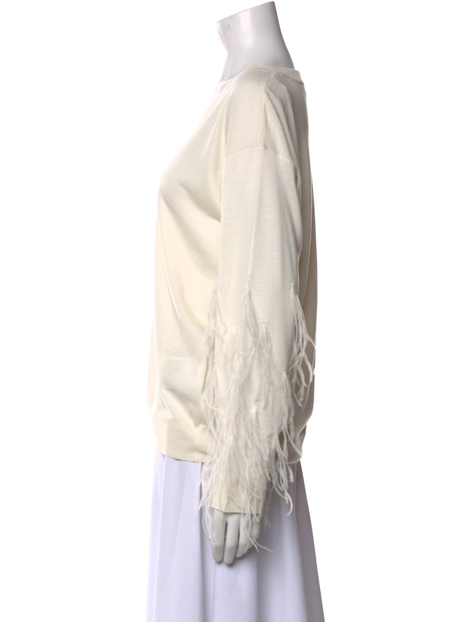 Valentino Virgin Wool V-Neck Sweater w/ Tags