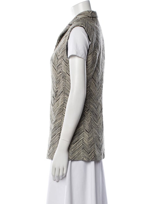 Valentino Virgin Wool Printed Vest
