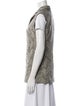 Valentino Virgin Wool Printed Vest